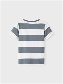 NAME IT Stribet T-shirt Falke Stormy Weather